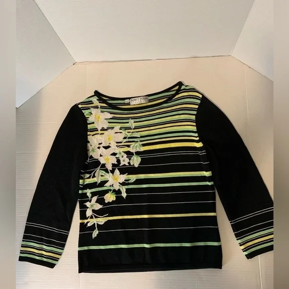 Nancy Bolen City Girl S Petite ladies blouse - Picture 1 of 11